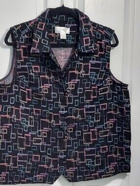 C J Banks Multi-Colored Vest